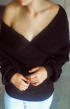 Morning After Knit Sweater in Black