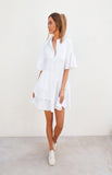 Alia Dress in White