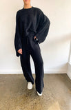 Lilianna Knit Pants in Black