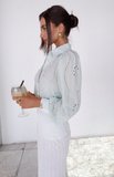 Knowles Blouse in Mint