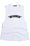 Influencer Tank in White